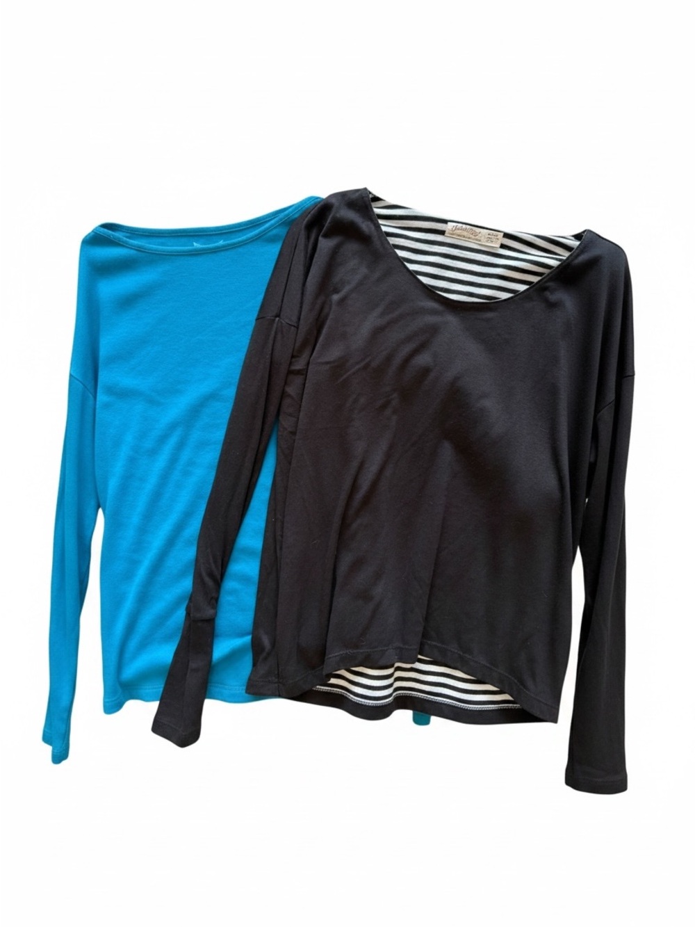 Faded Glory Bright Teal Graphic Crewneck